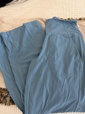 Lululemon Light Blue High-Waist Leggings
